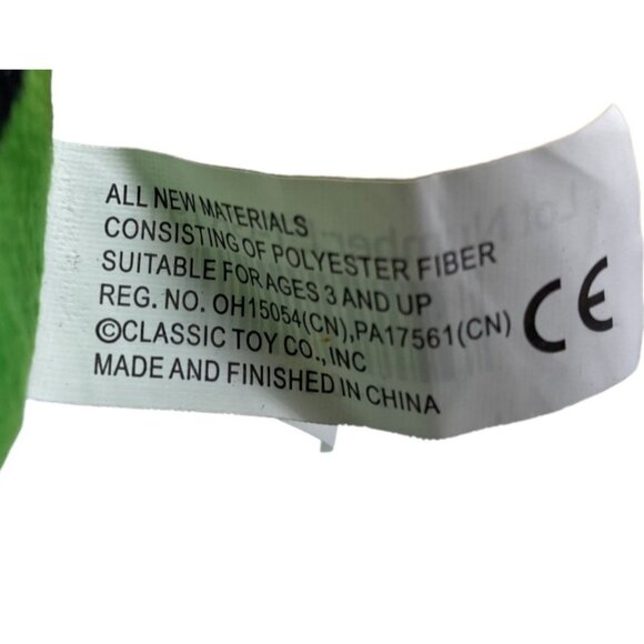 Plush Avocado Toy With "I Love Avocado" Print 8" Green Classic Toy Stuffed - Picture 2 of 6